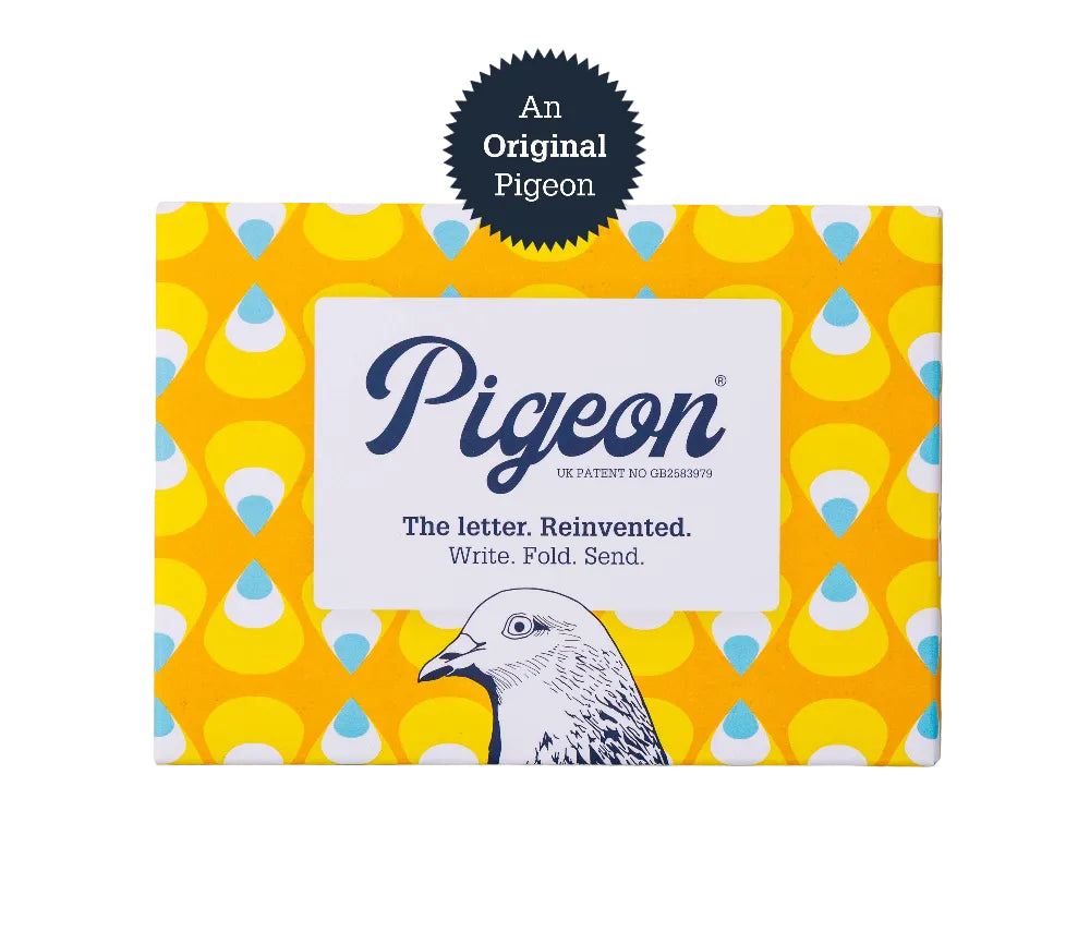 Pencil Pigeon, Folding Stationery Letter Set – Pack of 6 - Blesket Canada