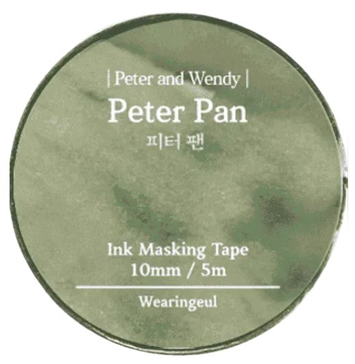 Wearingeul Ink Masking Tape - Peter Pan (Peter and Wendy) – Blesket Canada
