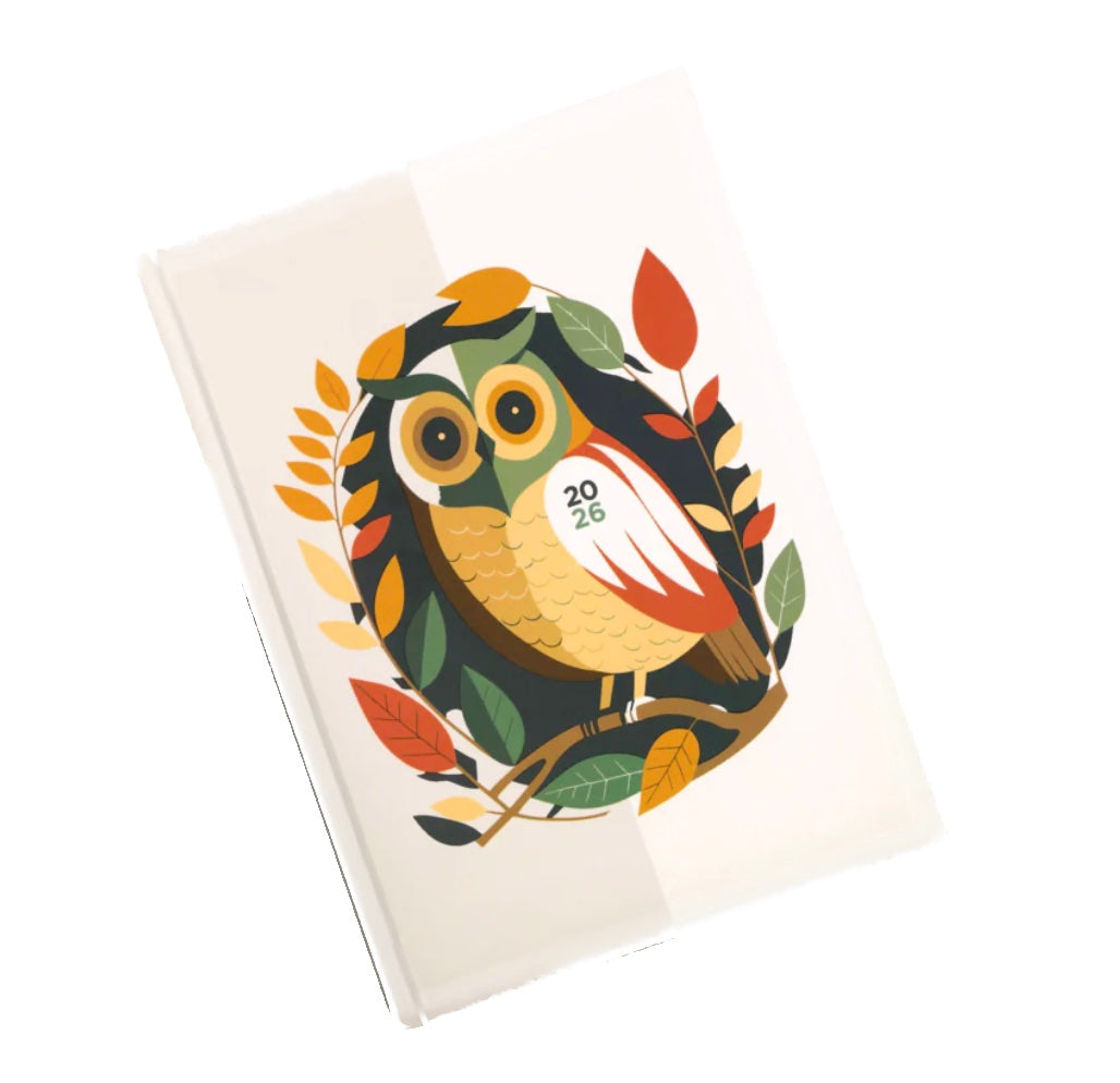 Pierre Belvedere Annual Agenda 2026 - Owl - Blesket Canada