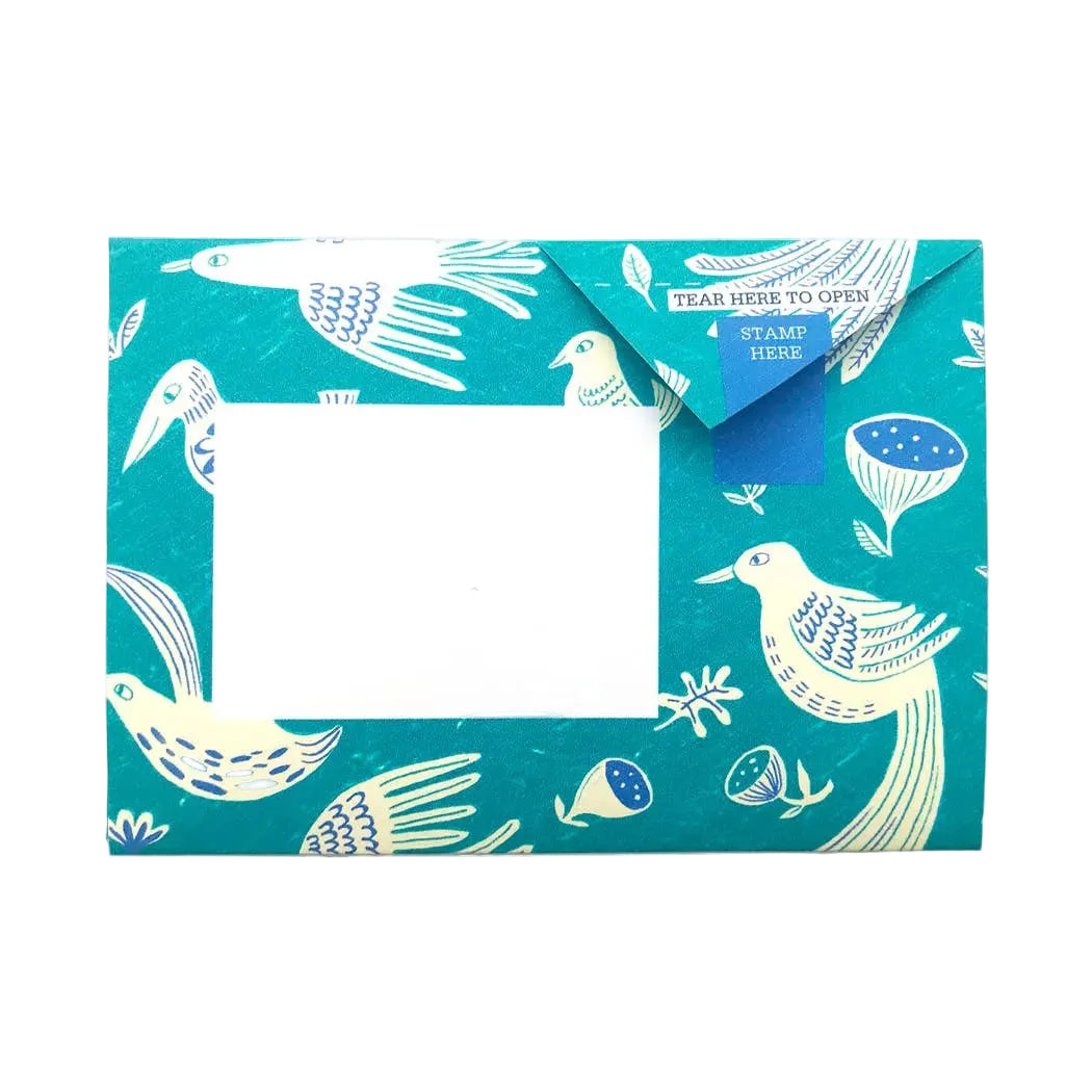 Fig & Feather Pigeon, Folding Letter Set – Pack of 6 Letters - Blesket Canada