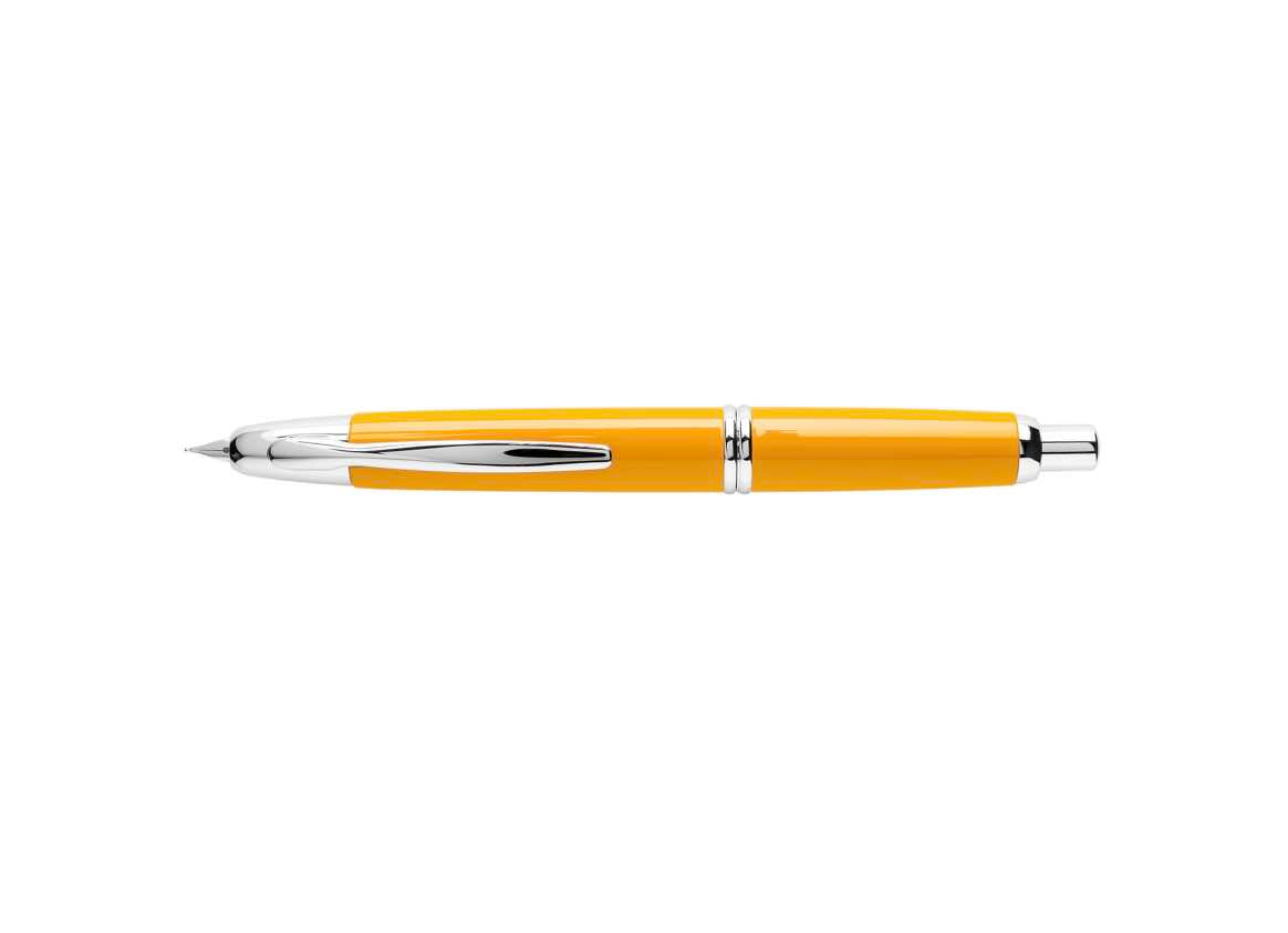 Pilot Vanishing / Capless Fountain Pen - Yellow - Blesket Canada