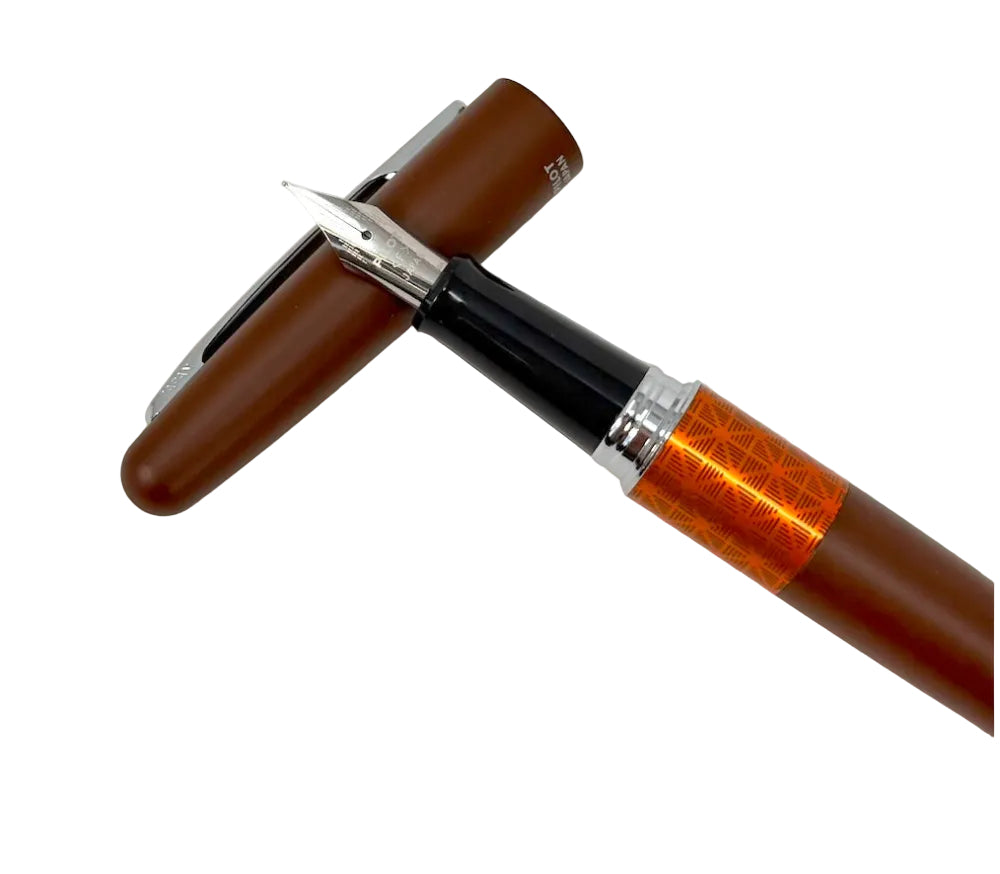 Pilot Cocoon Fountain Pen – Brown (Limited Edition) - Blesket Canada