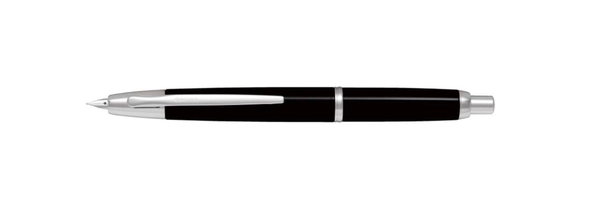 Pilot Vanishing Point Decimo Fountain 18kt - Black  - Blesket Canada
