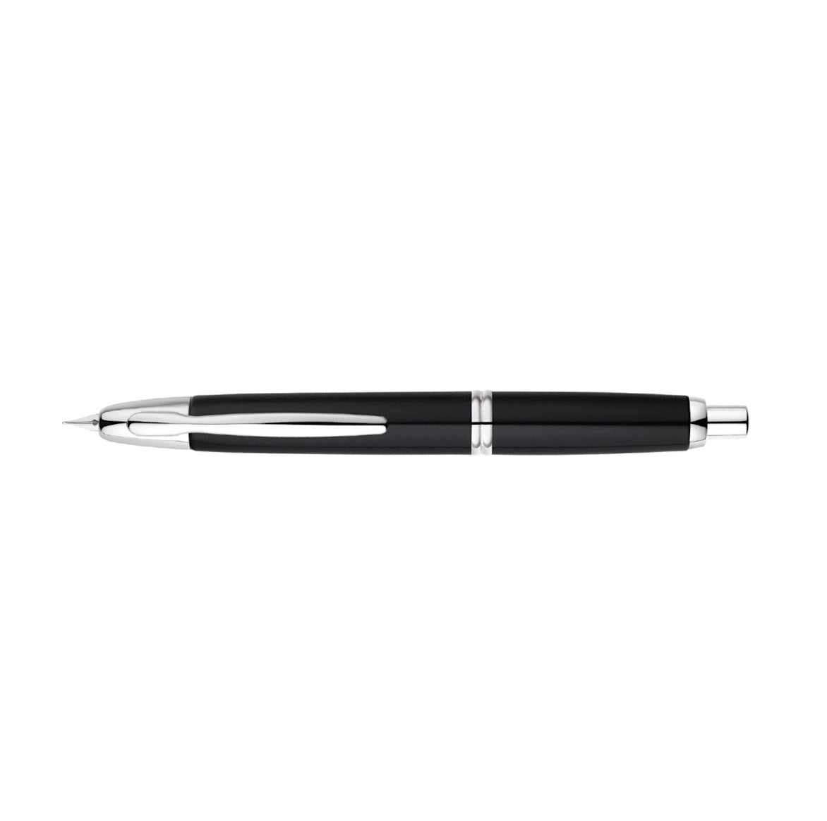 Pilot Vanishing Point Capless Fountain pen Matte Black with Rhodium Trim - Blesket Canada