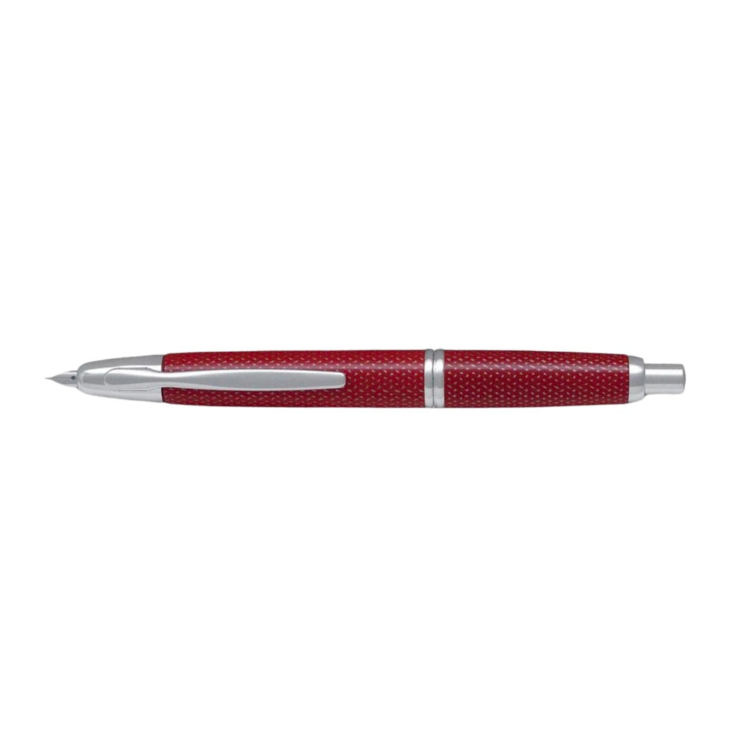 Pilot Capless Vanishing Point Splash Fountain Pen - Red - Blesket Canada