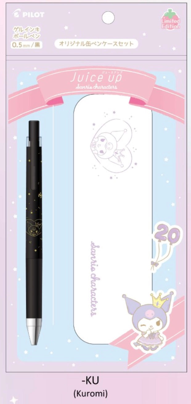 Pilot Sanrio Characters Limited Edition  Collector Tin Pencil Case - Kuromi - Blesket Canada