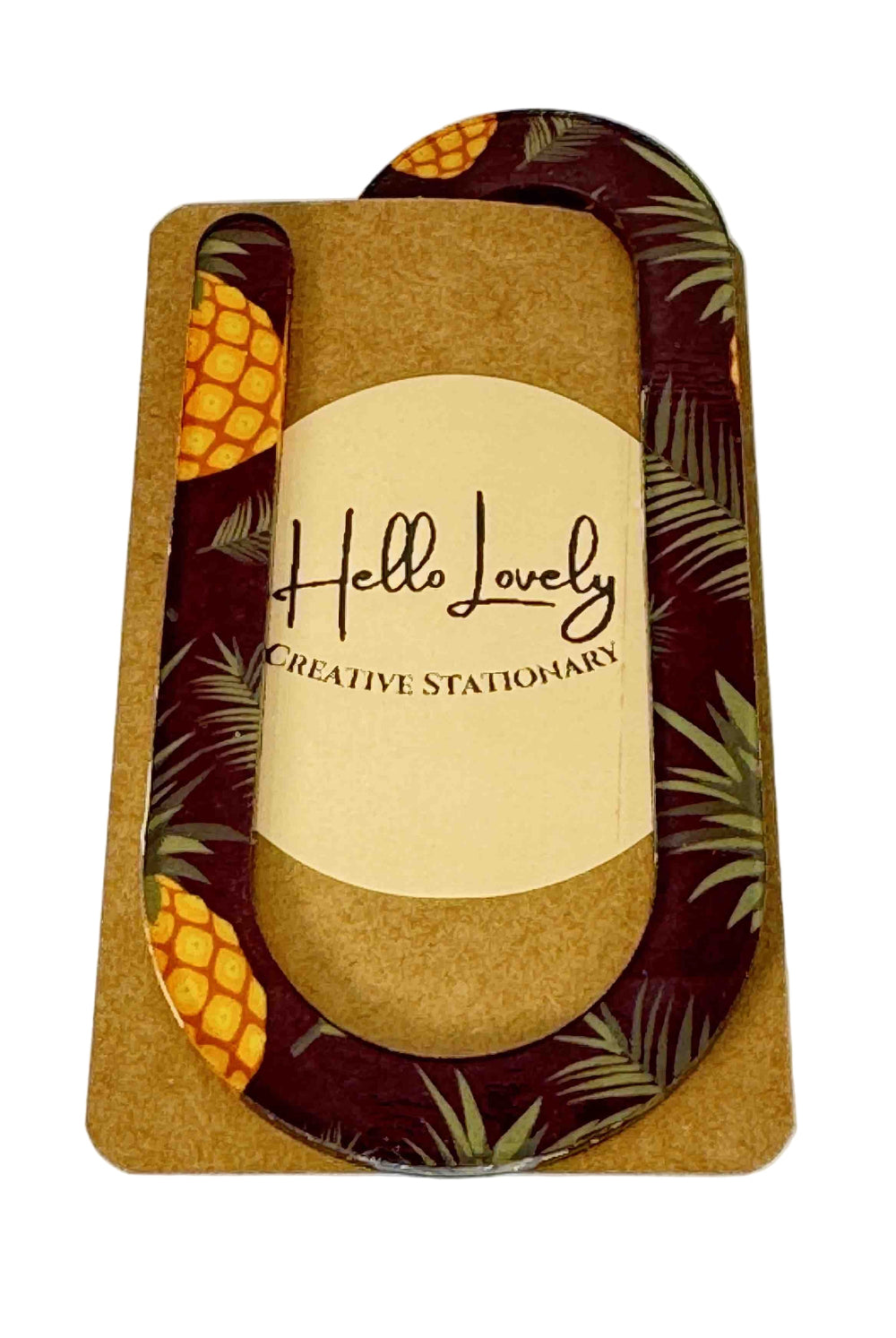 Hello Lovely Creative Stationery Bookmark Clip - Blesket Canada