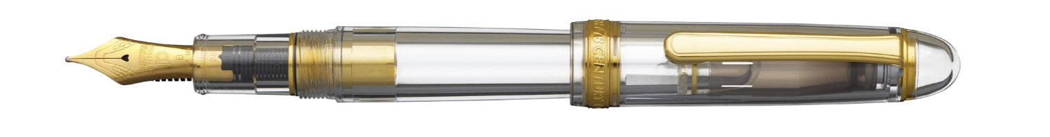 Platinum Century #3776 Prism Crystal Demonstrator Fountain Pen – Limited Edition - Blesket Canada
