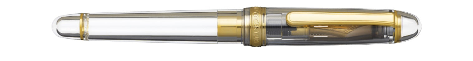 Platinum Century #3776 Prism Crystal Demonstrator Fountain Pen – Limited Edition - Blesket Canada