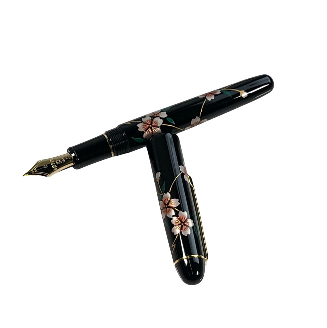 Platinum 3776 Century Kaga Hira Maki-e Sakura (Cherry Blossom) Fountain Pen- Blesket Canada