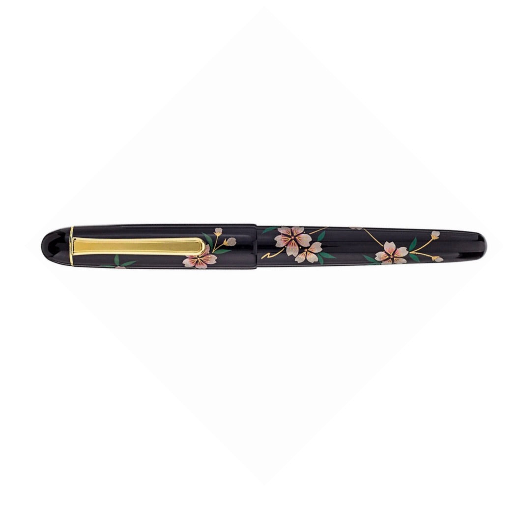 Platinum 3776 Century Kaga Hira Maki-e Sakura (Cherry Blossom) Fountain Pen- Blesket Canada