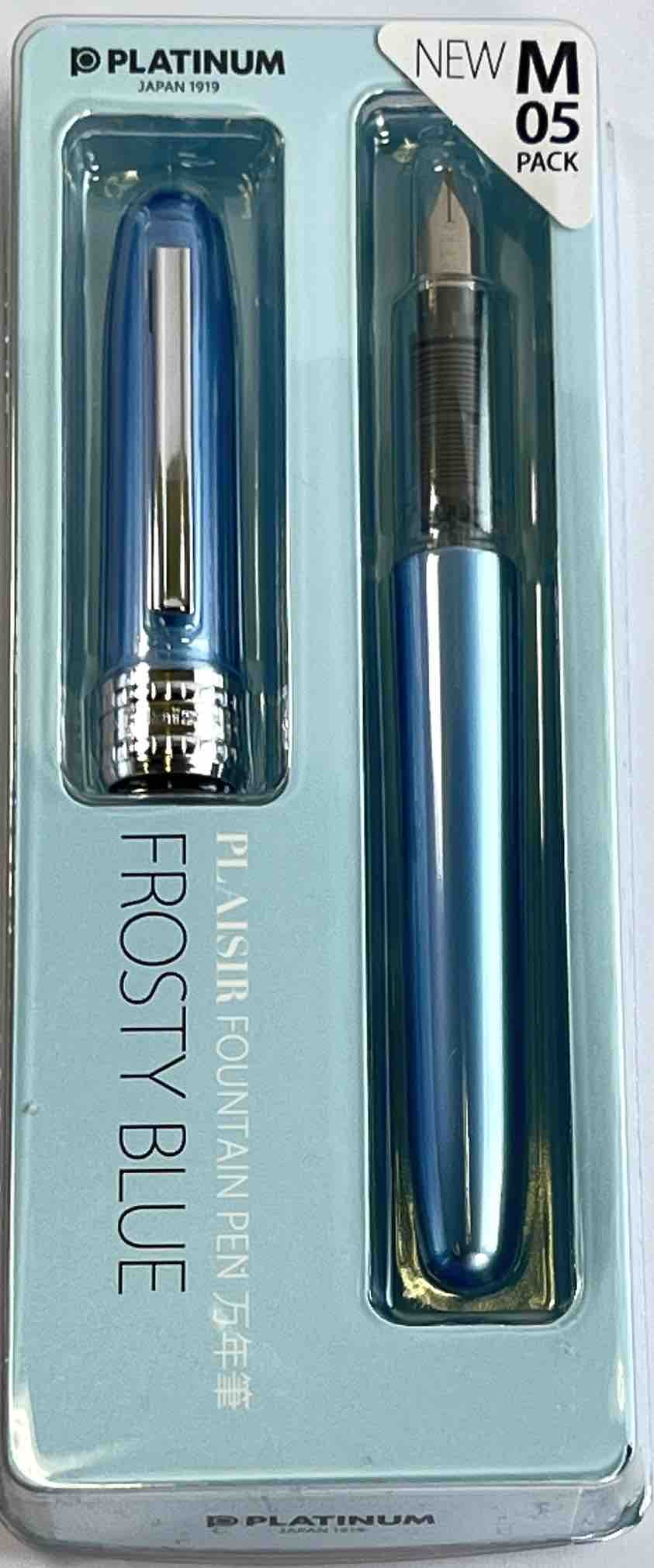Platinum Plaisir Fountain Pen Packaged - Blesket Canada