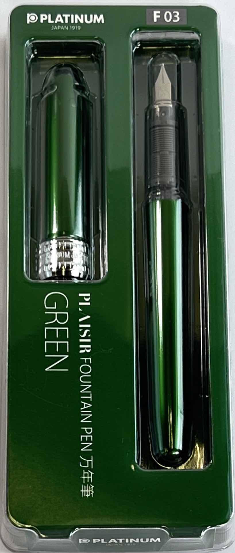 Platinum Plaisir Fountain Pen Packaged - Blesket Canada