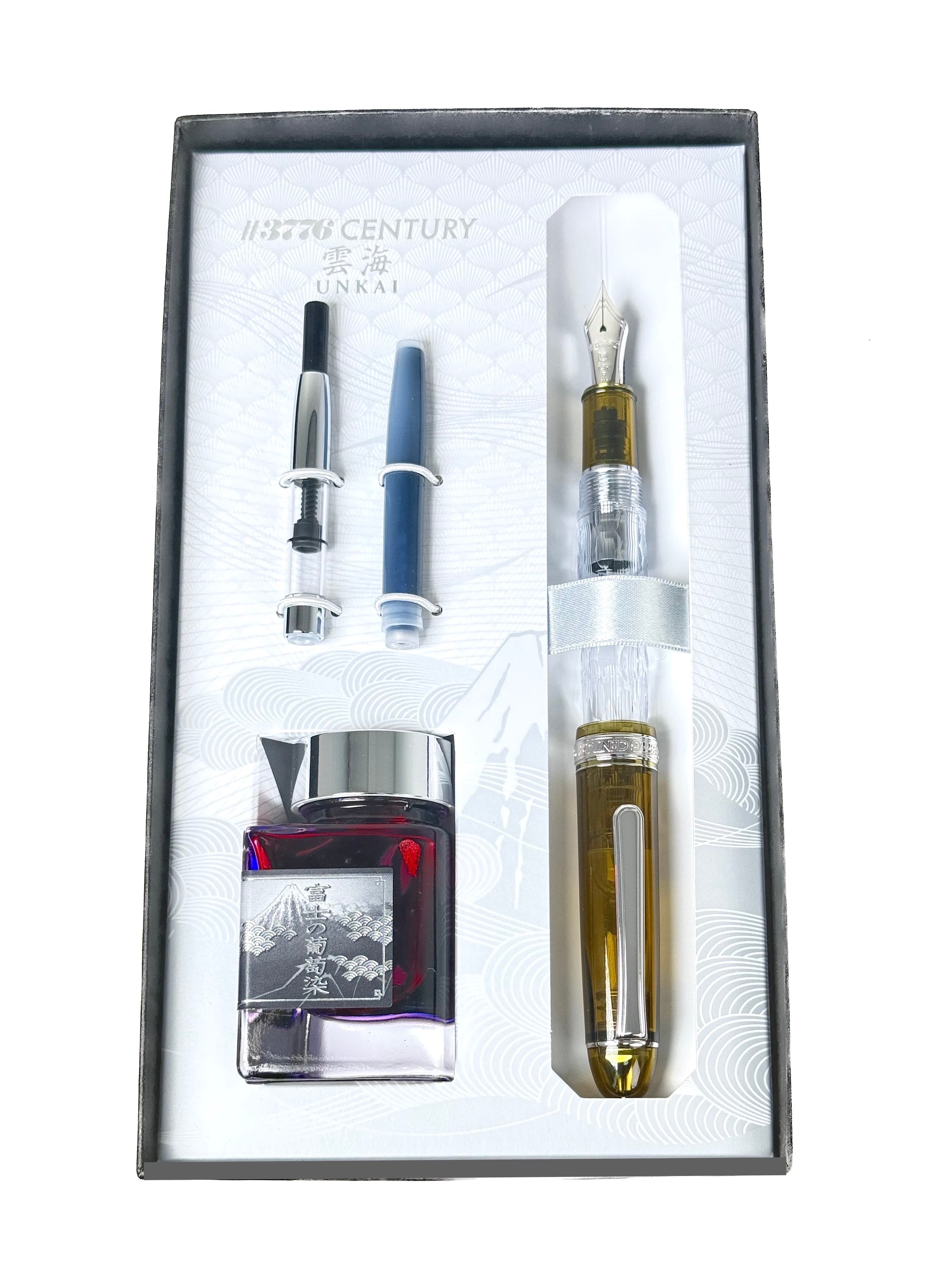 Platinum 3776 Century Fuji Unkei "Unkai" Ltd Edition Set