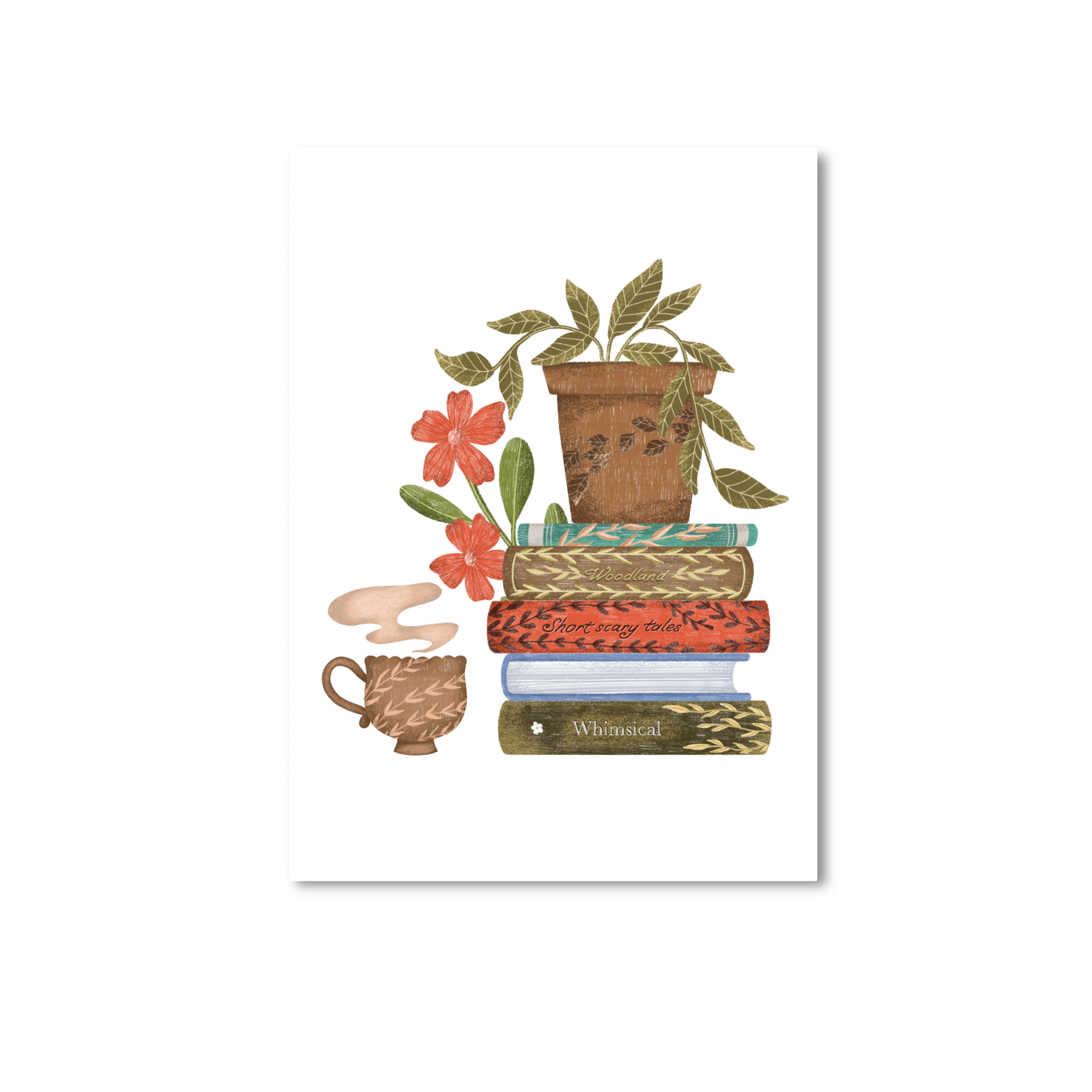 Only Happy Things Stationery Postcard - Postcard Books - Blesket Canada