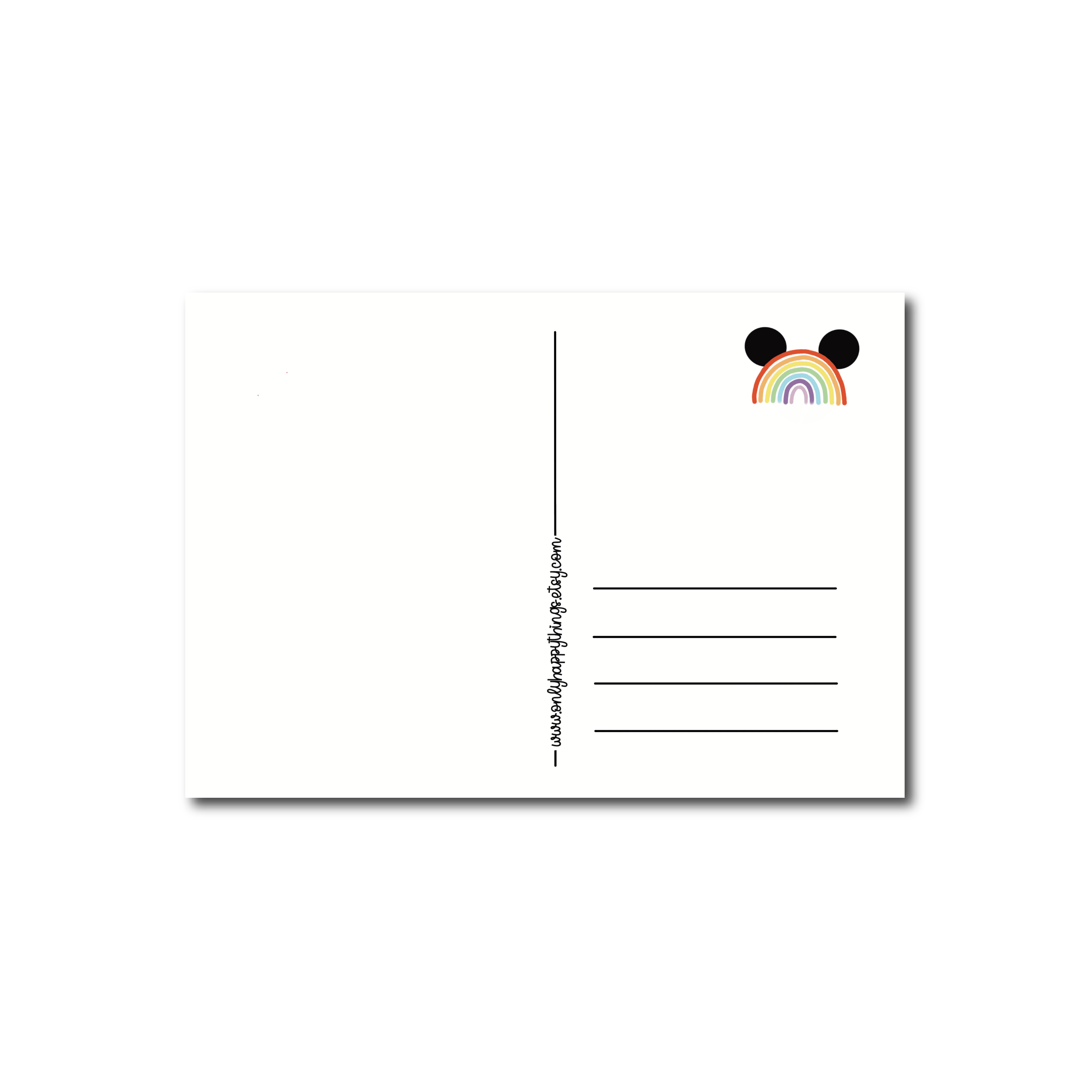 Only Happy Things Stationery Postcard - Tea-Riffic - Blesket Canada