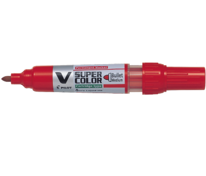 Pilot V Super Colour Permanent Marker Bullet Tip - Blesket Canada