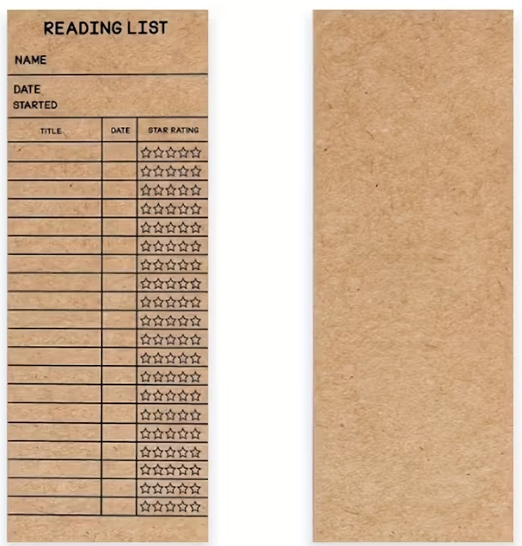 Hello Lovely Reading List Bookmarks – Set of 3 - Blesket Canada