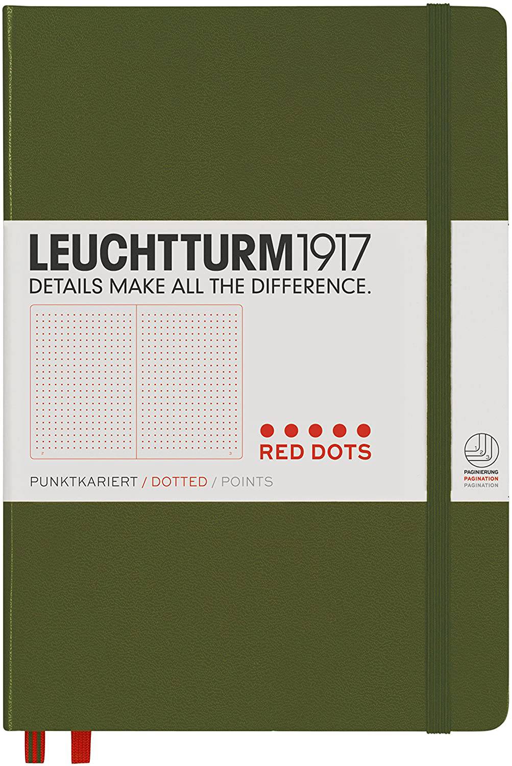 Leuchtturm1917 Red Dots Hardcover Special Edition - Blesket Canada
