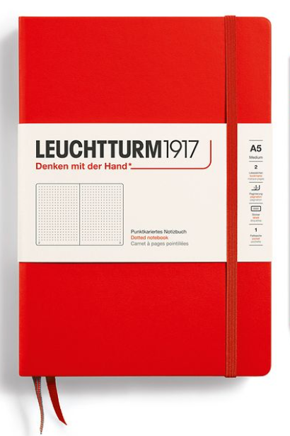 LEUCHTTURM1917 medium (A5) Hardcover Notebook Dotted - Blesket Canada