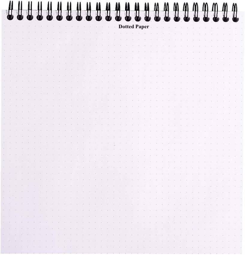 Rhodia Wirebound Reverse Book Dot - Blesket Canada