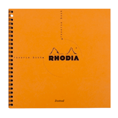 Rhodia Wirebound Reverse Book Dot - Blesket Canada