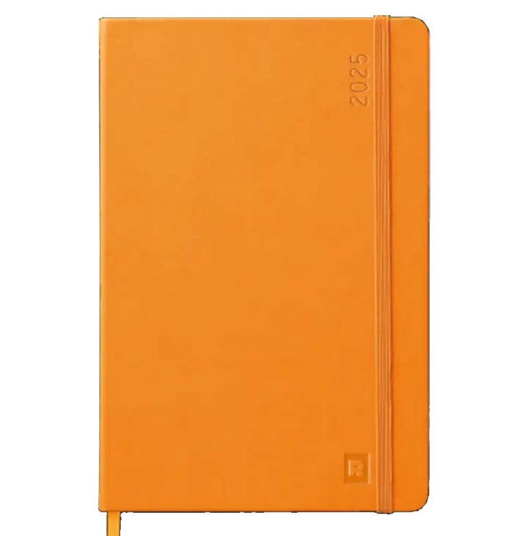 Rhodia Webplanner 2025 A5 Hard Cover Planner Weekly Horizontal - Orange - Blesket Canada