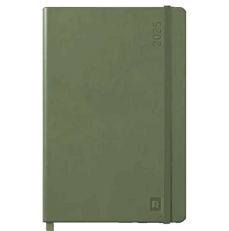 Rhodia Webplanner 2025 A5 Hard Cover Planner Weekly Horizontal - Sage - Blesket Canada