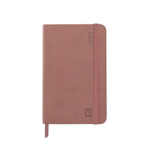 Rhodia Webplanner 2025 A5 Hard Cover Planner Weekly Horizontal - Rosewood - Blesket Canada