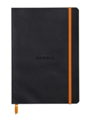 Rhodiarama Goalbook A5 Dotted - Black - Blesket Canada