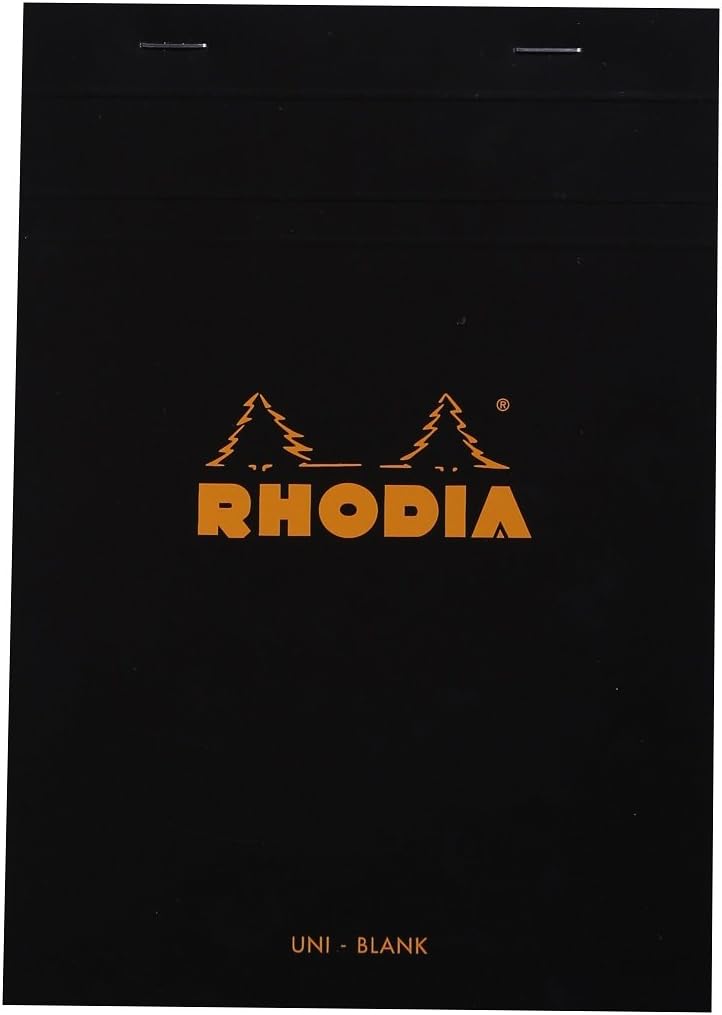 Rhodia Stapled Pads No 16 - A5 Blank - Blesket Canada