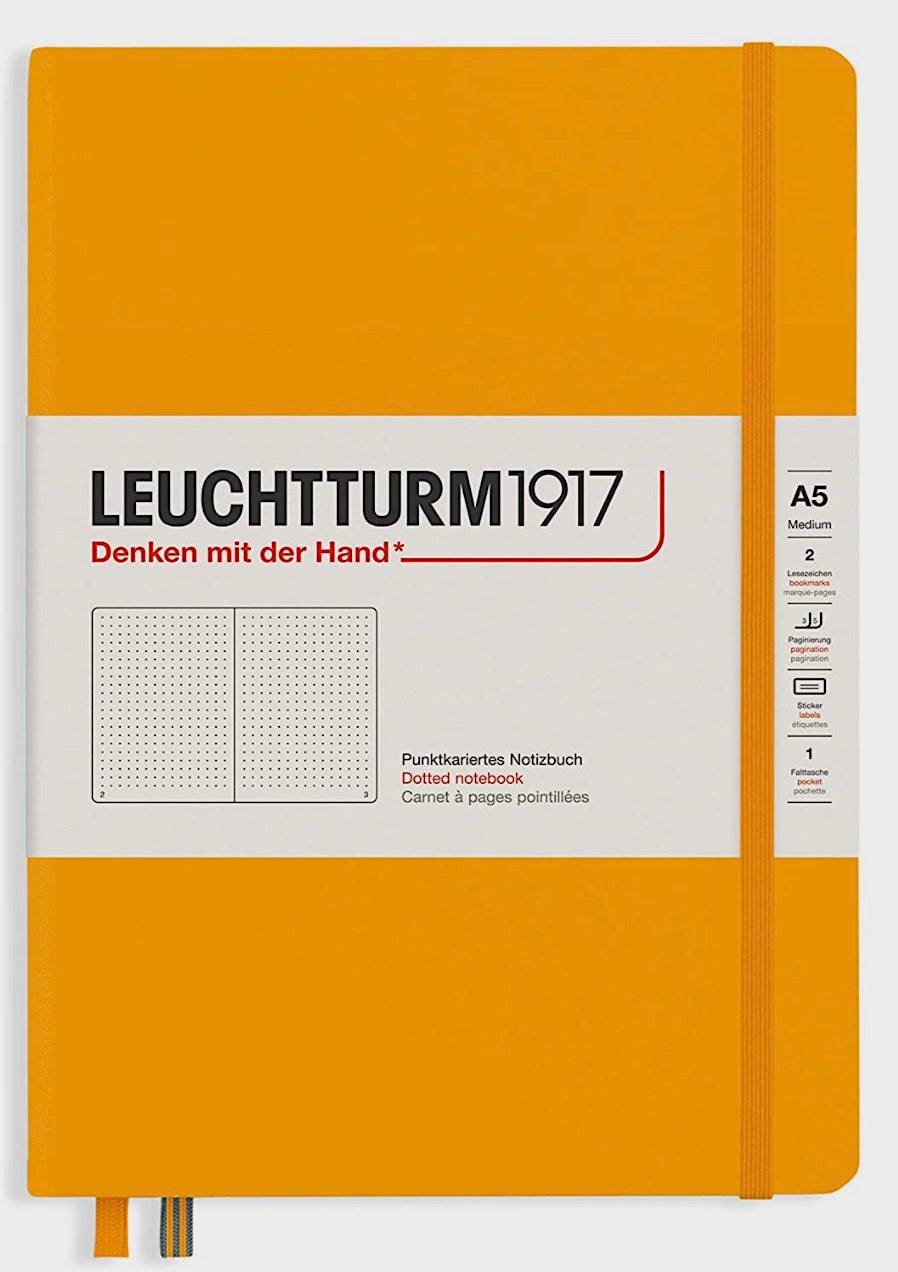 Leuchtturm1917 medium (A5) Hardcover Notebook Dotted - Blesket Canada