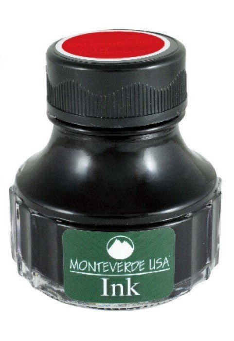 Monteverde USA 90ML Fountain Pen Ink Bottle - Gemstone - Ruby with ITF Technology - Blesket Canada