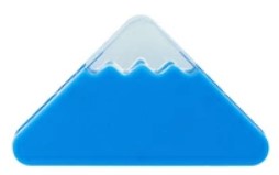 Sun-Star Mt. Fuji Clip – Blue Corner Clip (2 pcs) - Blesket Canada