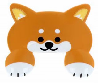 Sun-Star JITTOME Die-Cut Clip – Shiba Inu Brown (Limited Edition) - Blesket Canada
