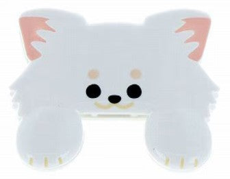 Sun-Star JITTOME Die-Cut Clip – Chihuahua White (Limited Edition) - Blesket Canada