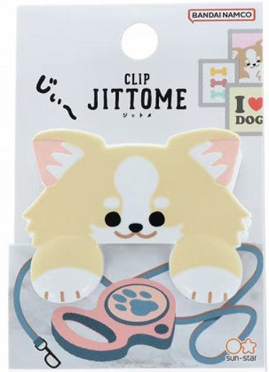 Sun-Star JITTOME Die-Cut Clip – Chihuahua Party (Limited Edition) - Blesket Canada