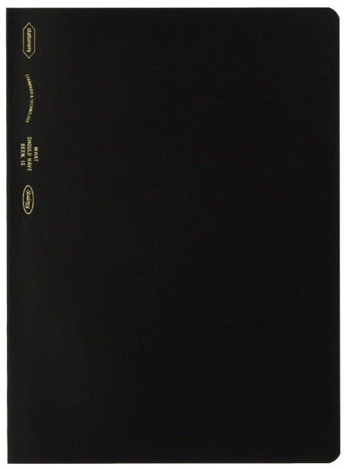 Stalogy - 1/2 Year Softcover Notebook A5 Grid – Black - Blesket Canada