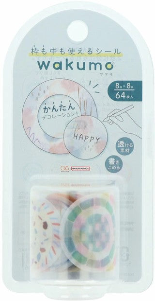 Sun-Star Wakumo Roll Stickers – Round Pattern - Blesket Canada