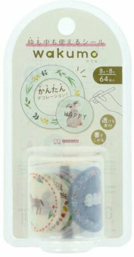 Sun-Star Wakumo Roll Stickers – Plants & Animals - Blesket Canada