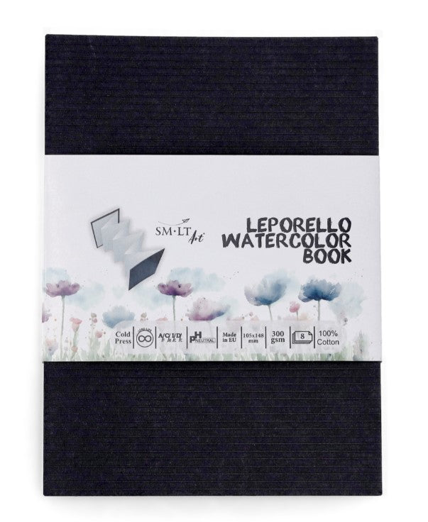 SM-LT Leporello Watercolor Book - 105x148mm - Blesket Canada