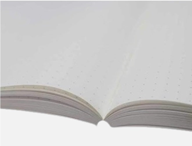 Sanzen Tomoe River FP Hardcover Notebook A5 White 52gsm Dotted (368 Pages) - Blesket Canada