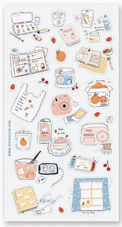 STICKII My Favorite Things Sticker Sheet - Blesket Canada