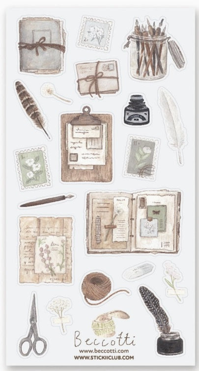 STICKII Study With Me Sticker Sheet - Blesket Canada