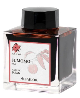 Sailor Manyo Bottled Fountain Pen Ink 50ML - SUMOMO - Blesket Canada