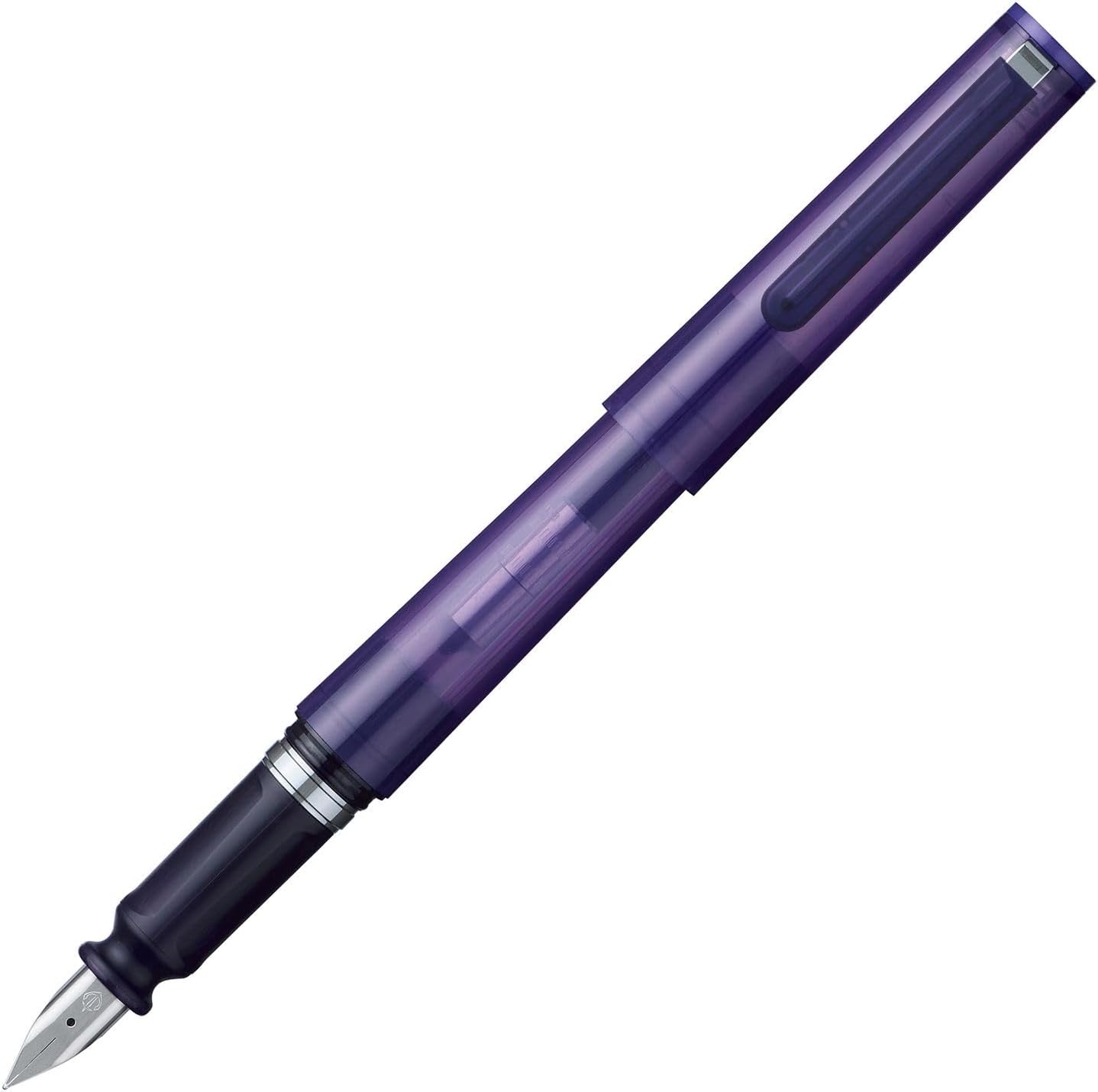 Sailor Compass Tuzu-Adjust Fountain Pen - Translucent Violet - Blesket Canada