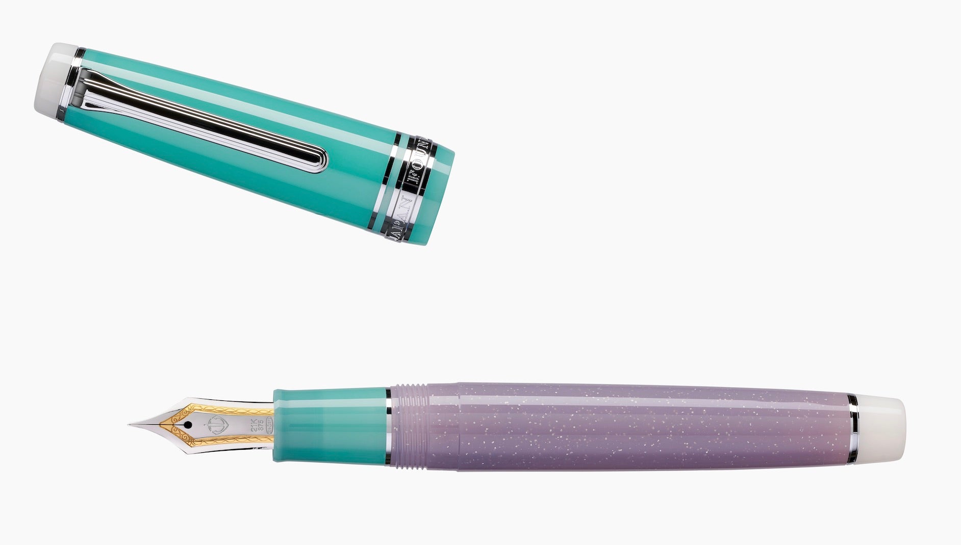 Sailor Pro Gear Standard - Follow the Mermaid Fountain Pen 21kt (North America Exclusive)  - Blesket Canada