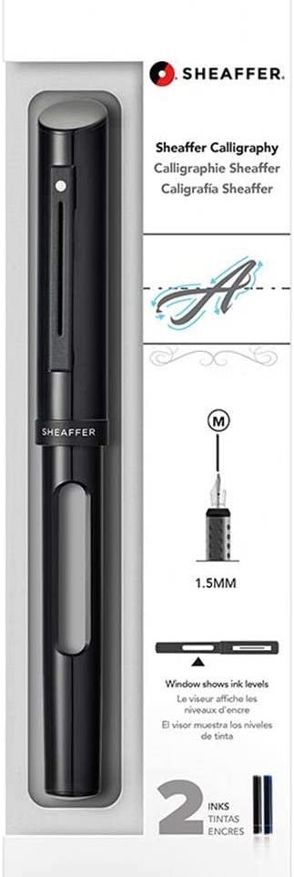 Sheaffer Calligraphy Fountain Pen - Black - Blesket Canada