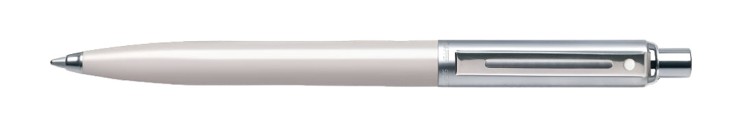Sheaffer Sentinel Ballpoint Pen - White with Chrome Cap - Blesket Canada