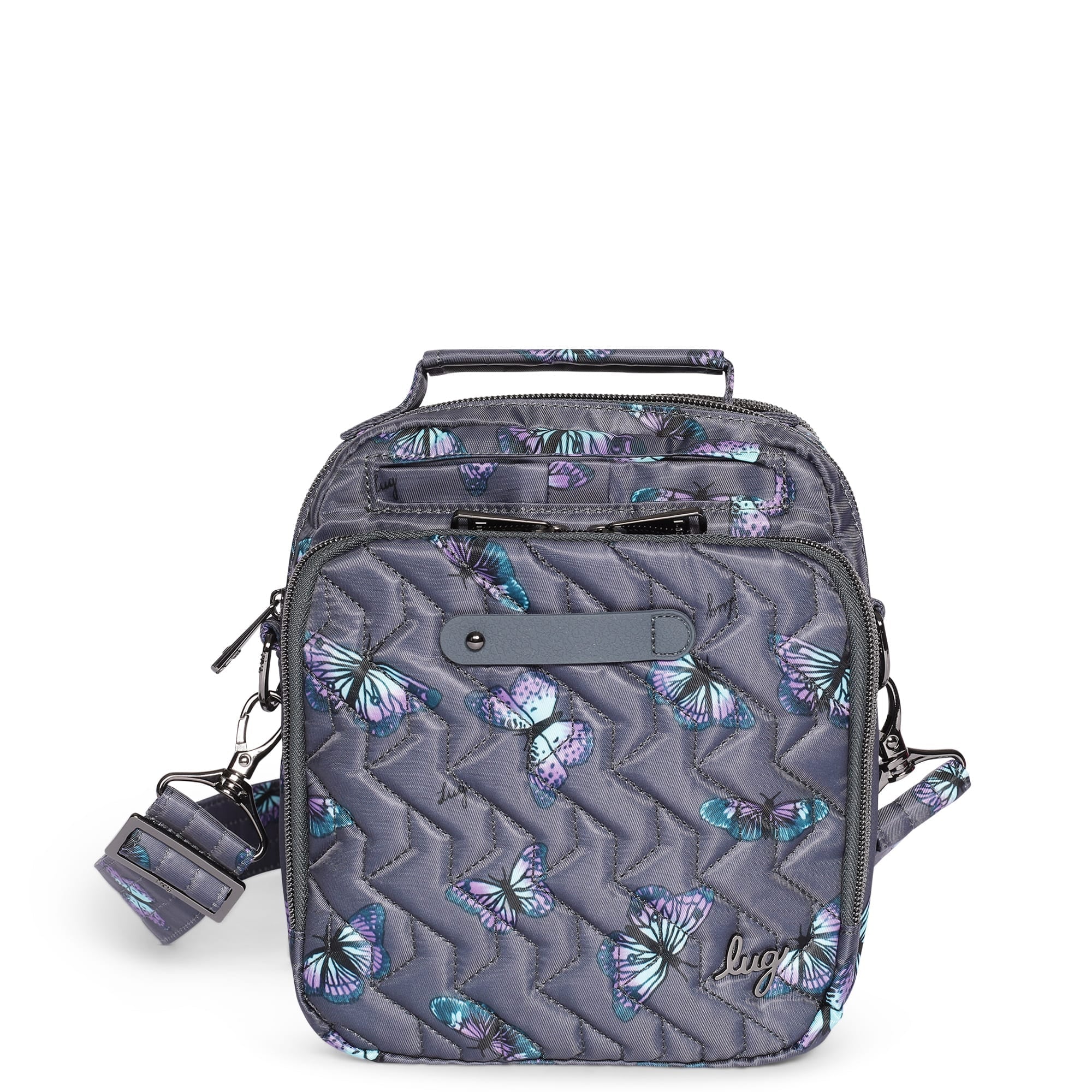 LUG Skeeter Convertible Crossbody - Butterfly Grey - Blesket Canada